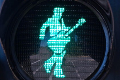 Elvis-Ampel in Bad Nauheim
