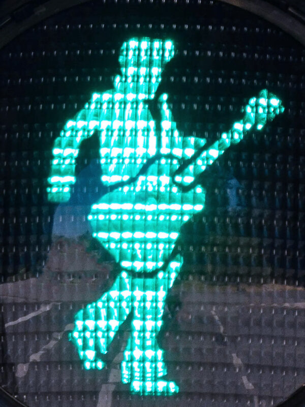 Elvis-Ampel in Bad Nauheim
