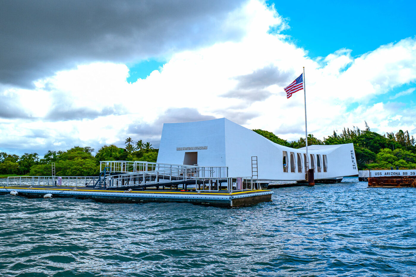 USS Arizona Memorial, Pearl Harbor, Hawaii