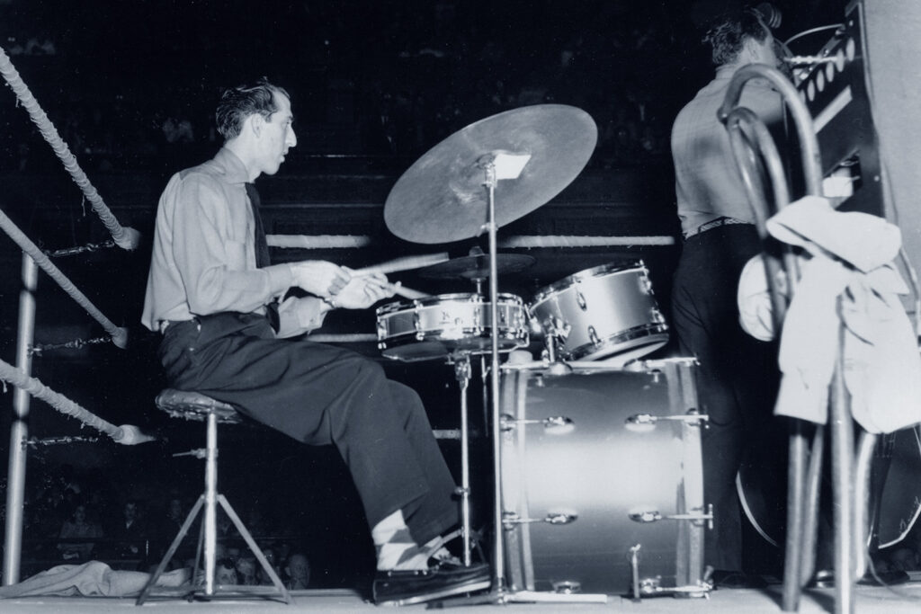 D. J. Fontana, Wrestling Ring Auditorium North Hall December 13, 1955