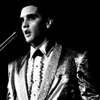 Elvis Presley beim U.S.S. Arizona Benefiz Konzert