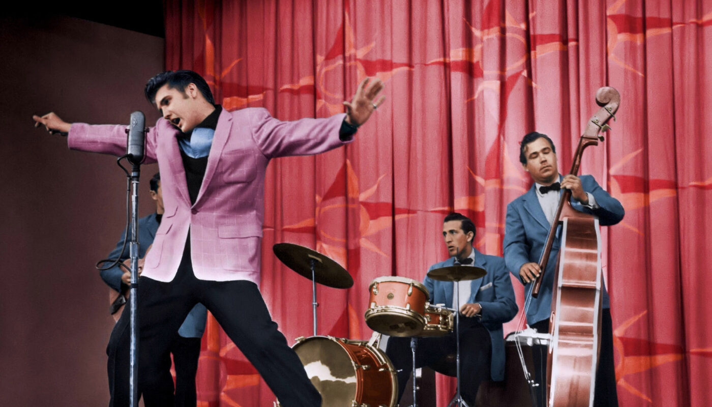 Elvis Presley in der Milton Berle Show
