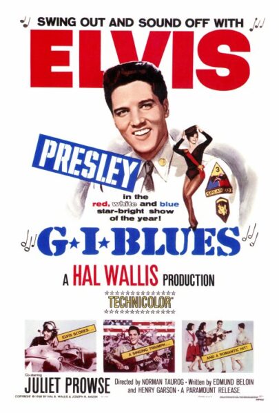 Filmplakat Elvis G.I. Blues 1960
