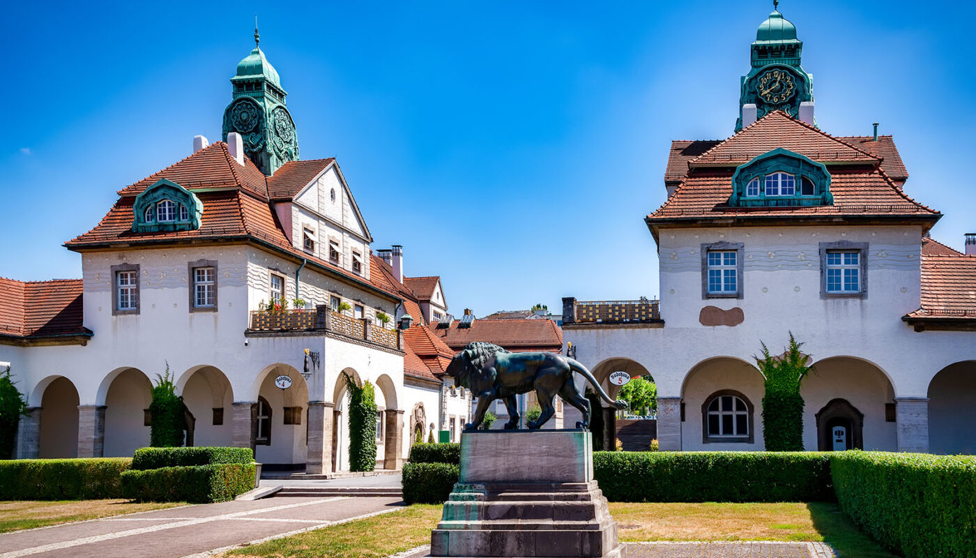 Bad Nauheim, Sprudelhof, Germany