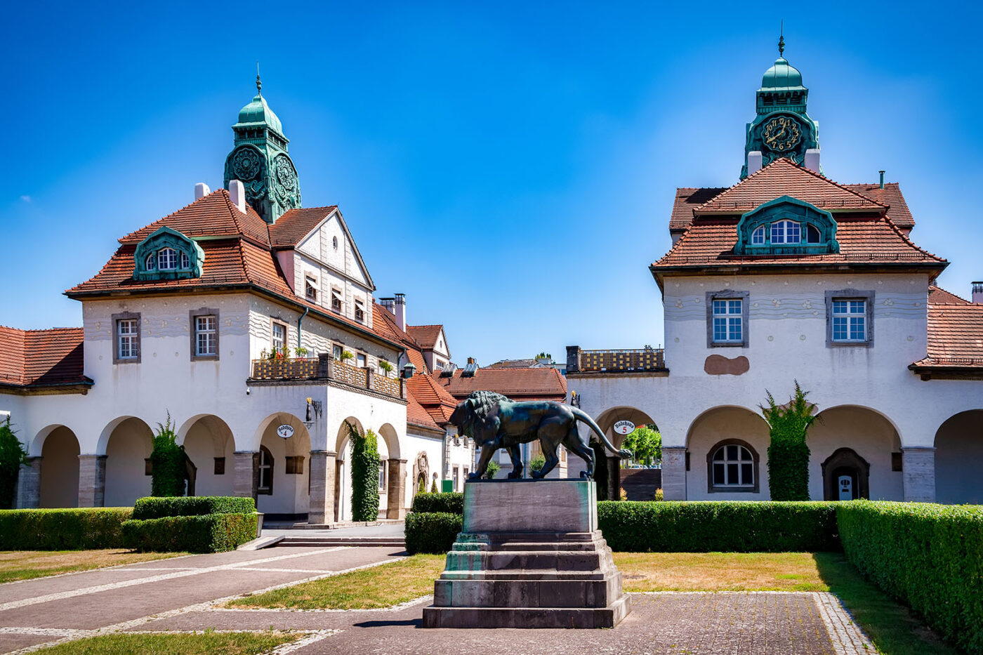 Bad Nauheim, Sprudelhof, Germany