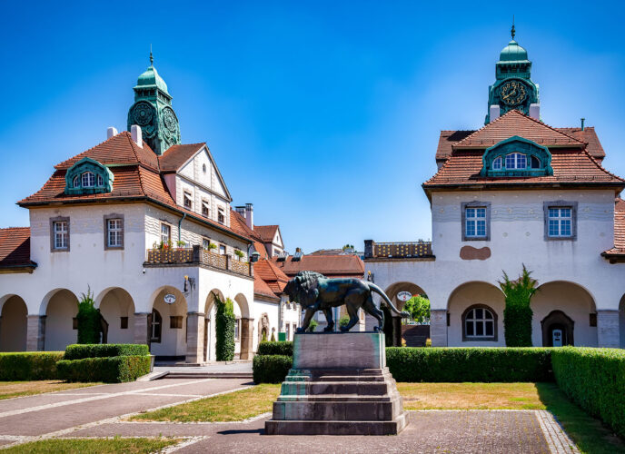 Bad Nauheim, Sprudelhof, Germany