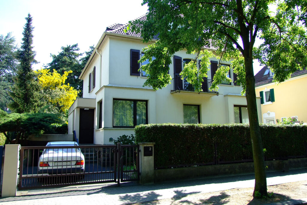 Goethestraße 14 in Bad Nauheim: Wohnhaus von Elvis Presley während seines Militärdienstes in Deutschland (1958–1960).