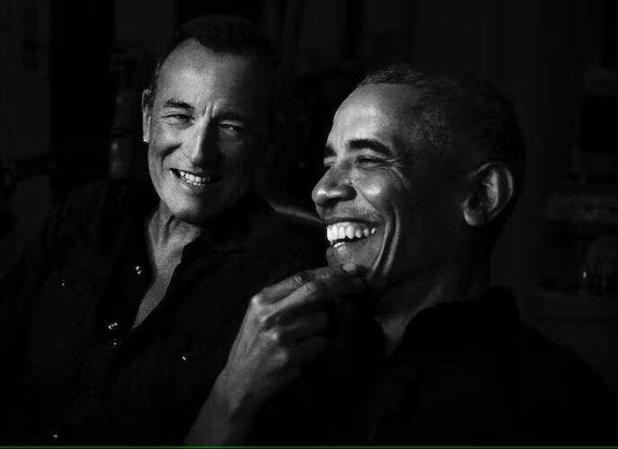 Bruce Springsteen und Barack Obama