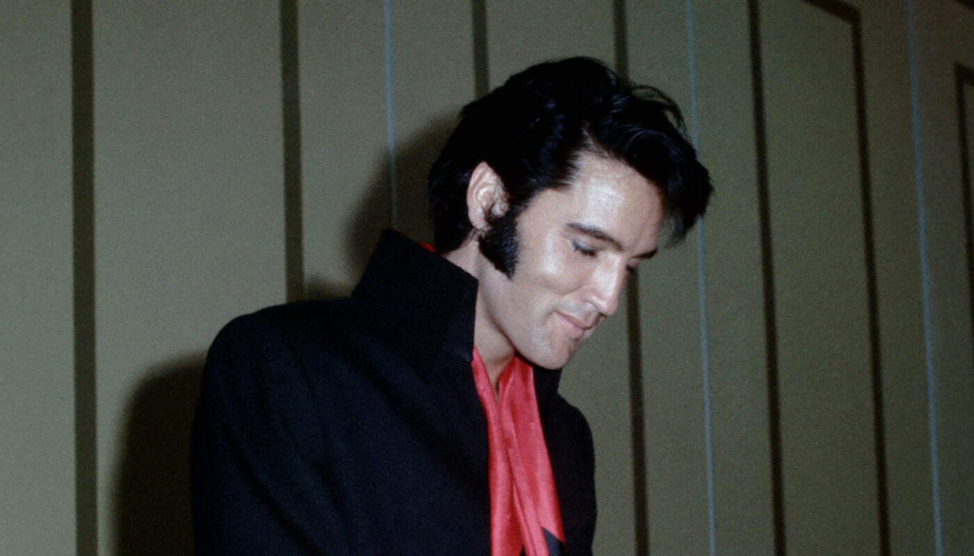 Elvis Pressekonferenz in Las Vegas 1969