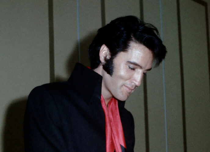 Elvis Pressekonferenz in Las Vegas 1969