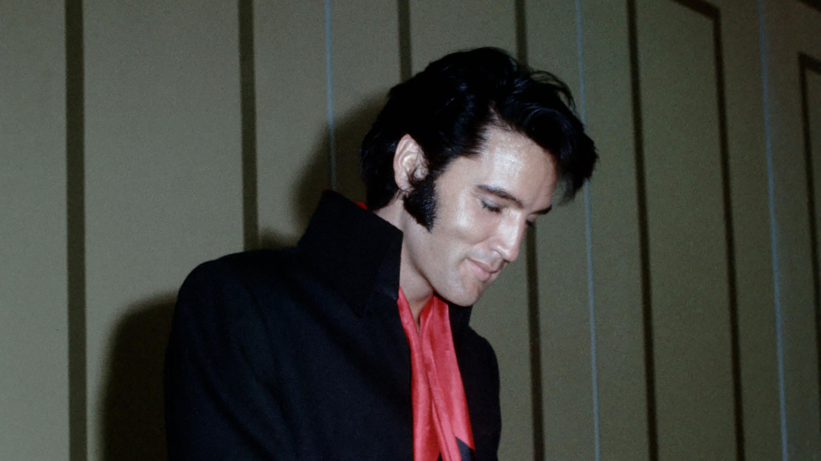 Elvis Pressekonferenz in Las Vegas 1969