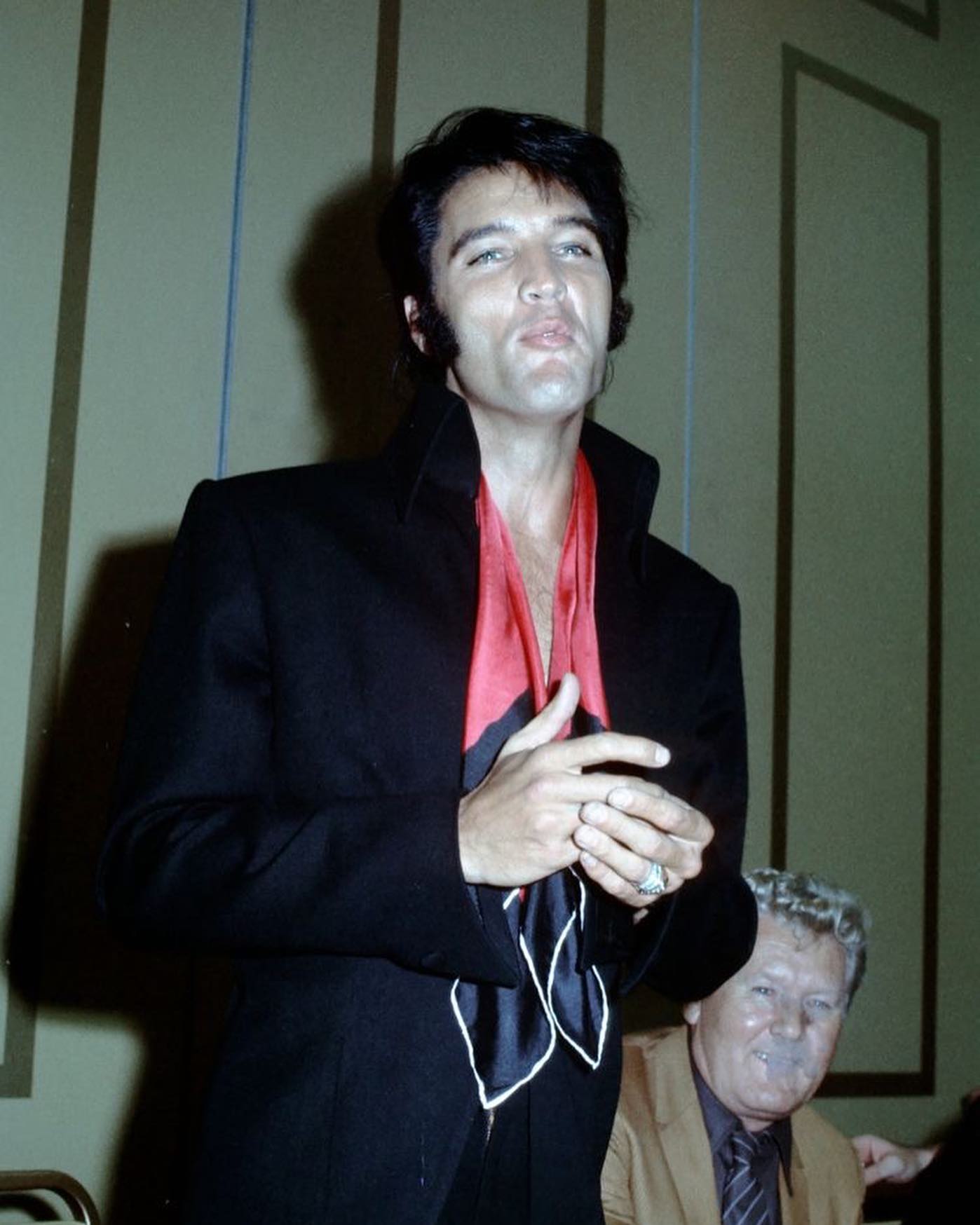 01. August 1969 - International Hotel, Pressekonferenz, Las Vegas