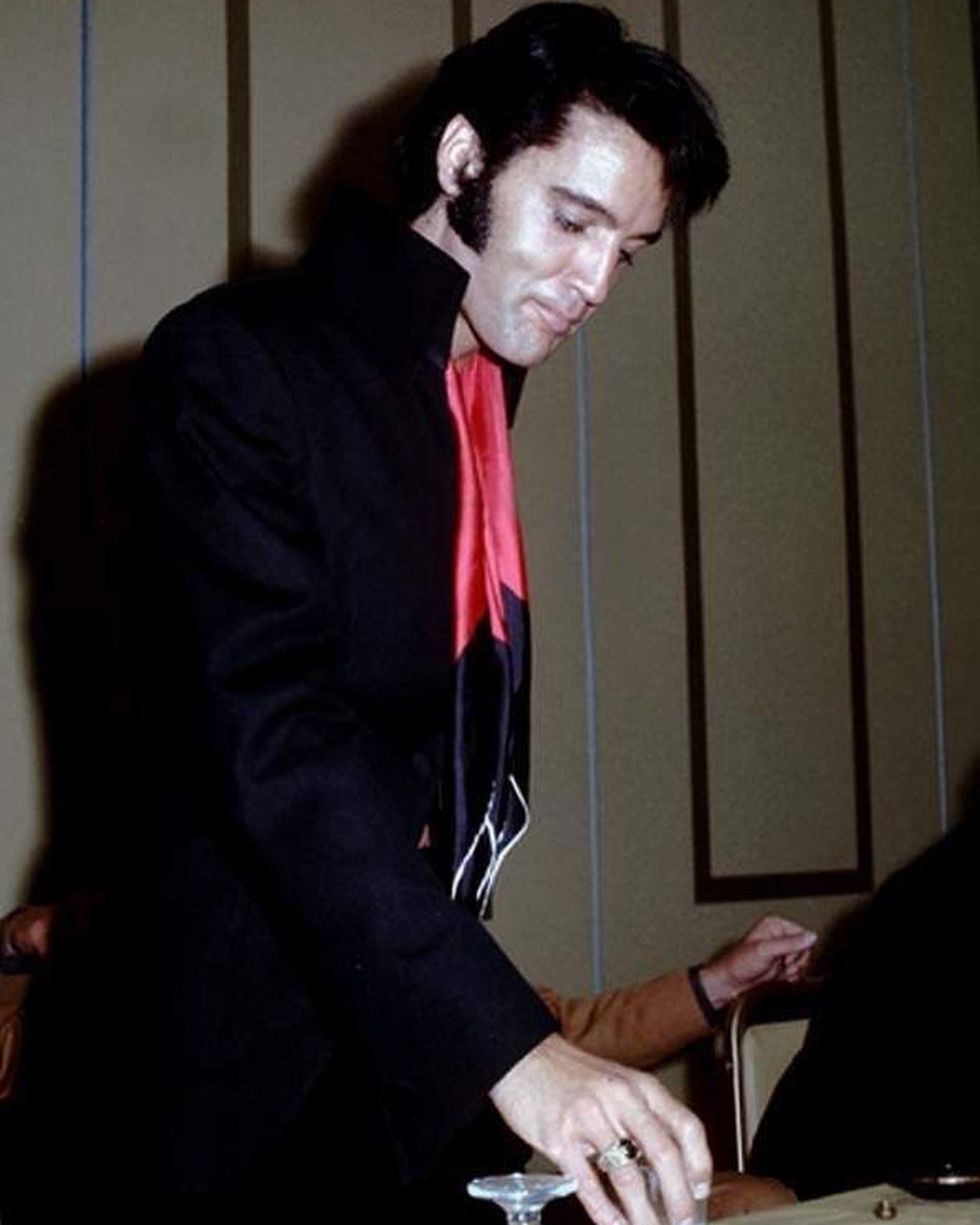 01. August 1969 - International Hotel, Pressekonferenz, Las Vegas