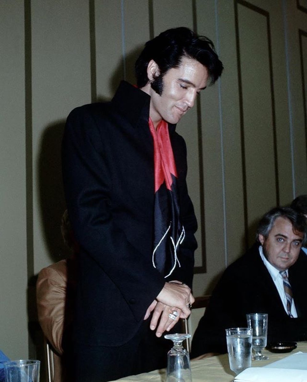 01. August 1969 - International Hotel, Pressekonferenz, Las Vegas
