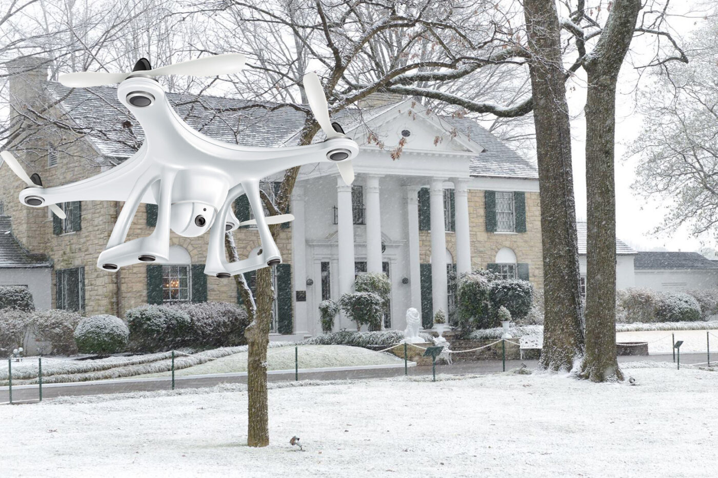 Graceland - Drohnenflug 2015