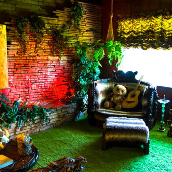 Das legendäre Jungle-Room. Hier nahm Elvis 1976 seine letzten Songs auf.