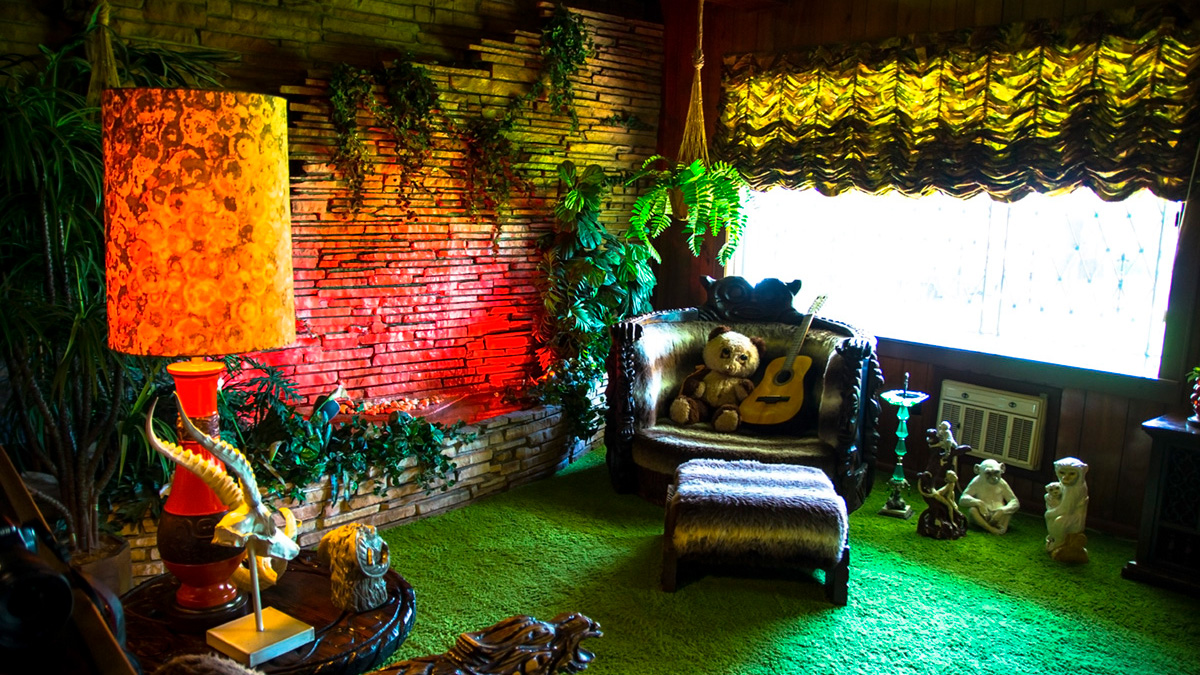 Das legendäre Jungle-Room. Hier nahm Elvis 1976 seine letzten Songs auf.