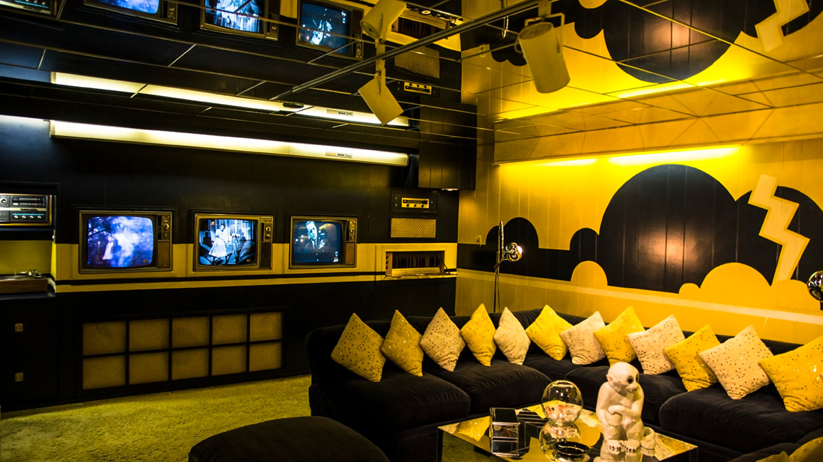 Das ehemalige Fernsehzimmer von Rockstar Elvis