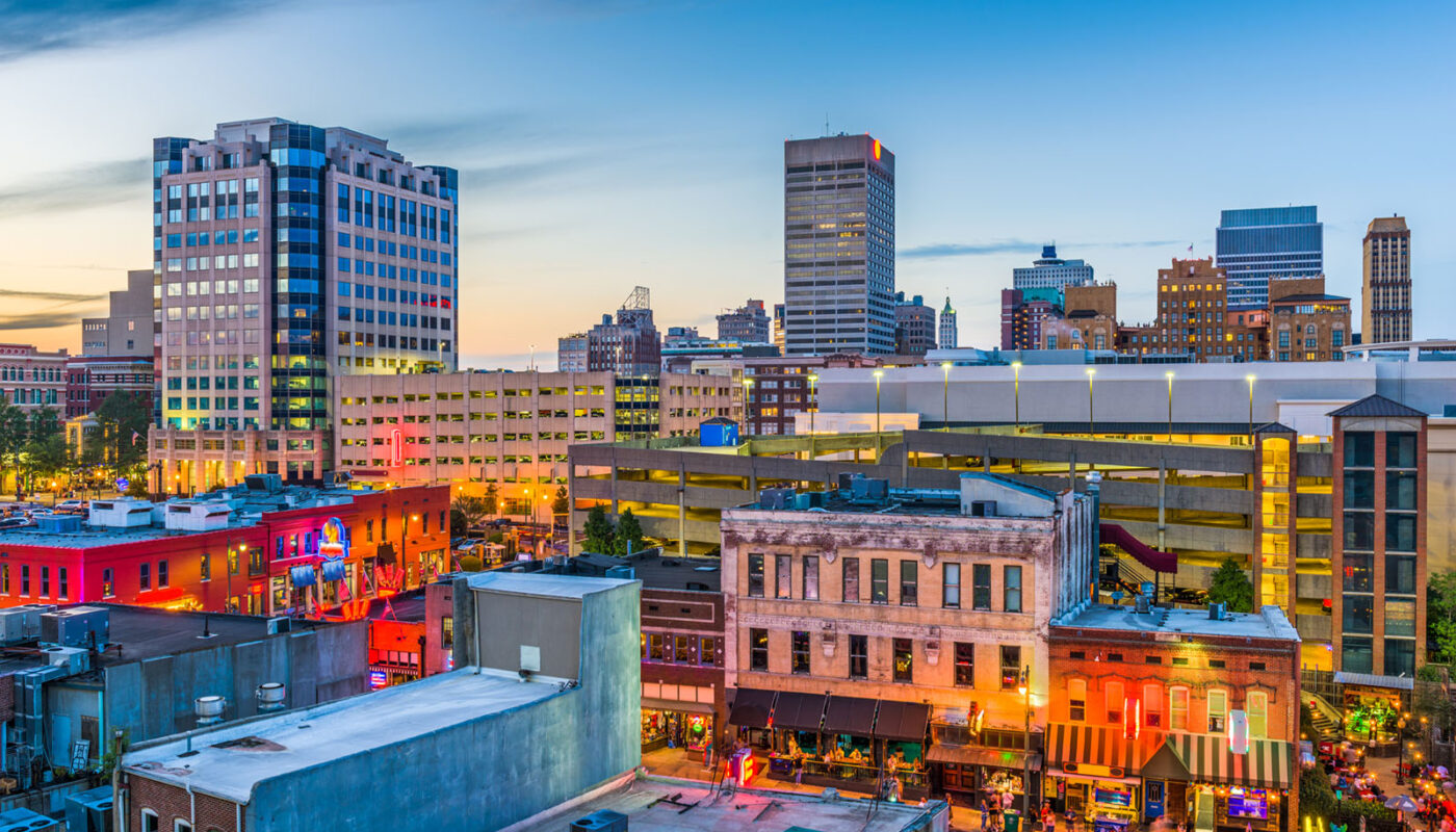 Memphis Tennessee Skyline