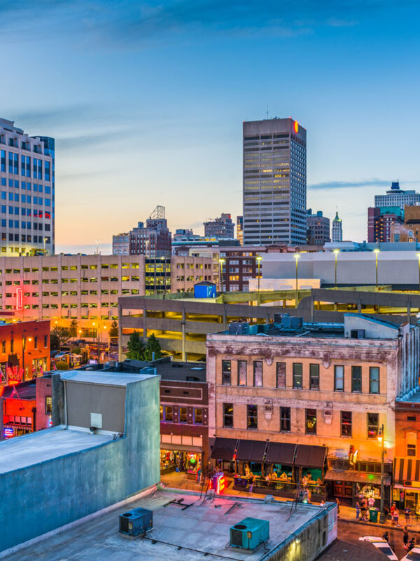 Memphis Tennessee Skyline