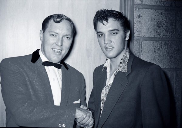 Bill Haley und Elvis am 20. Oktober 1955