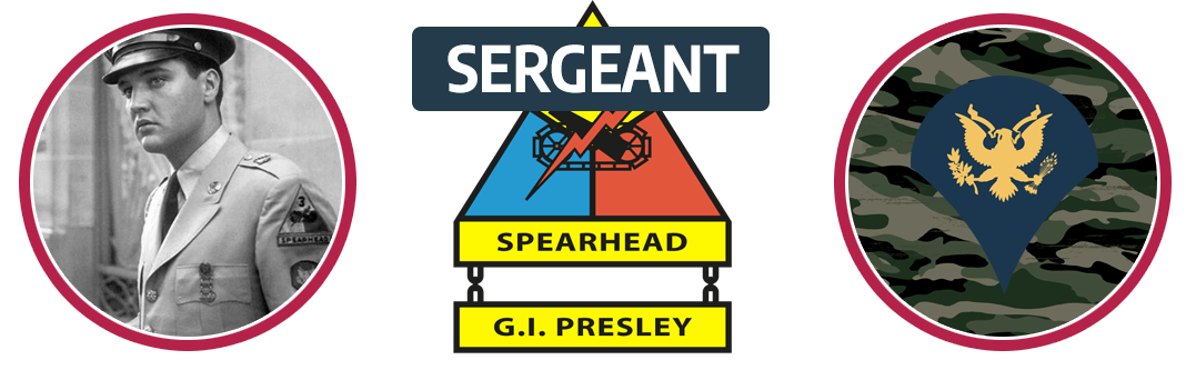 Elvis Dienstgrad - Sergeant