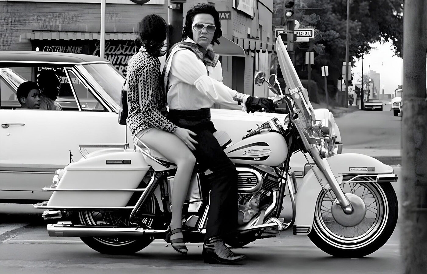 Elvis Presley und Mary Selph 1972
