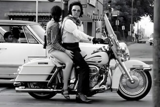 Elvis Presley und Mary Selph 1972