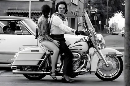 Elvis Presley und Mary Selph 1972