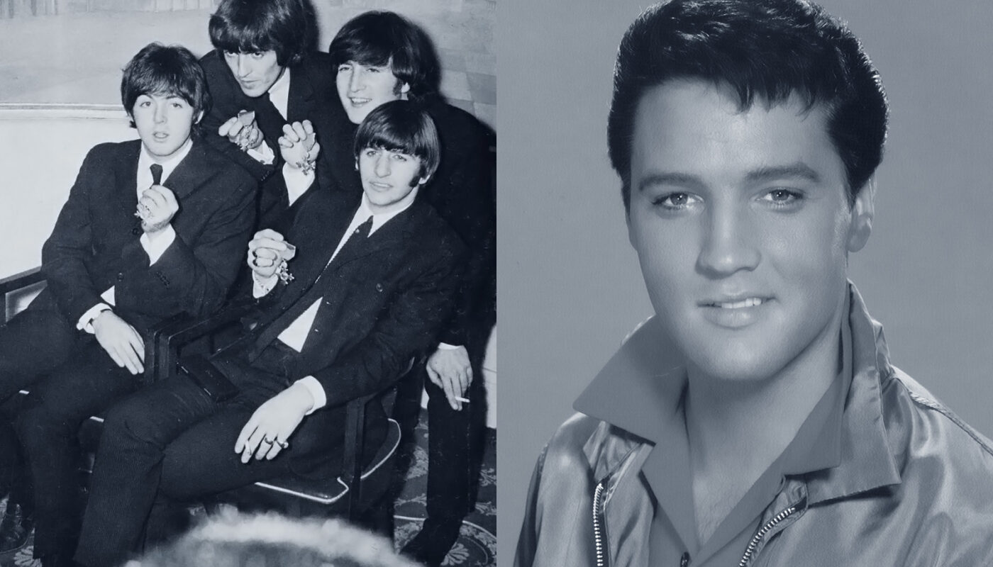 Elvis Presley meets The Beatles 1965