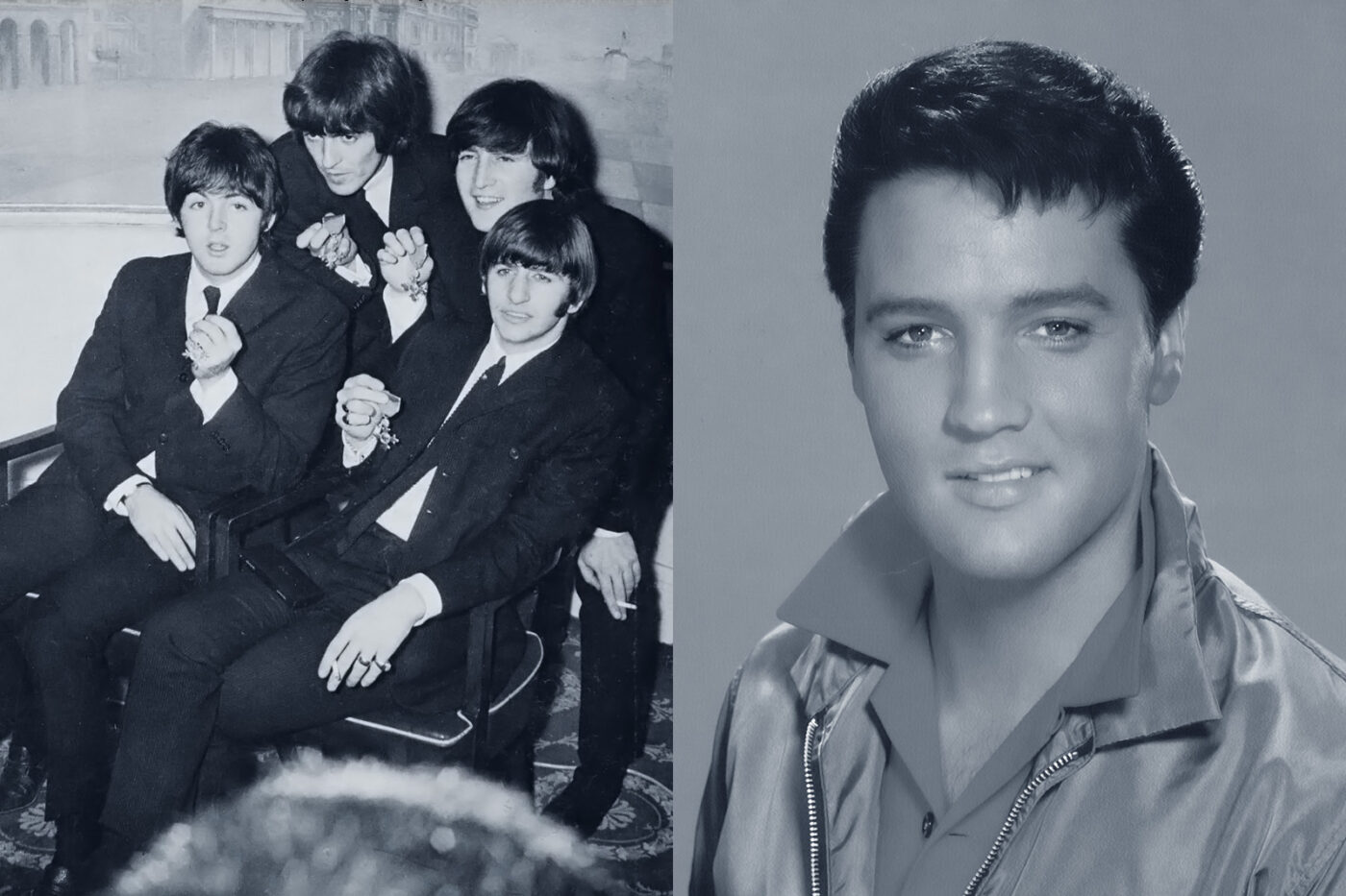 Elvis Presley meets The Beatles 1965