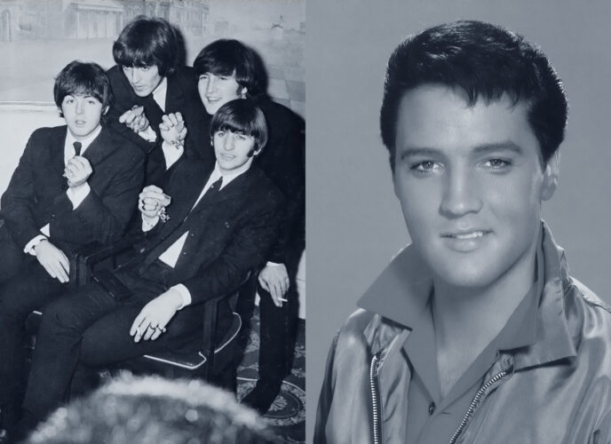 Elvis Presley meets The Beatles 1965