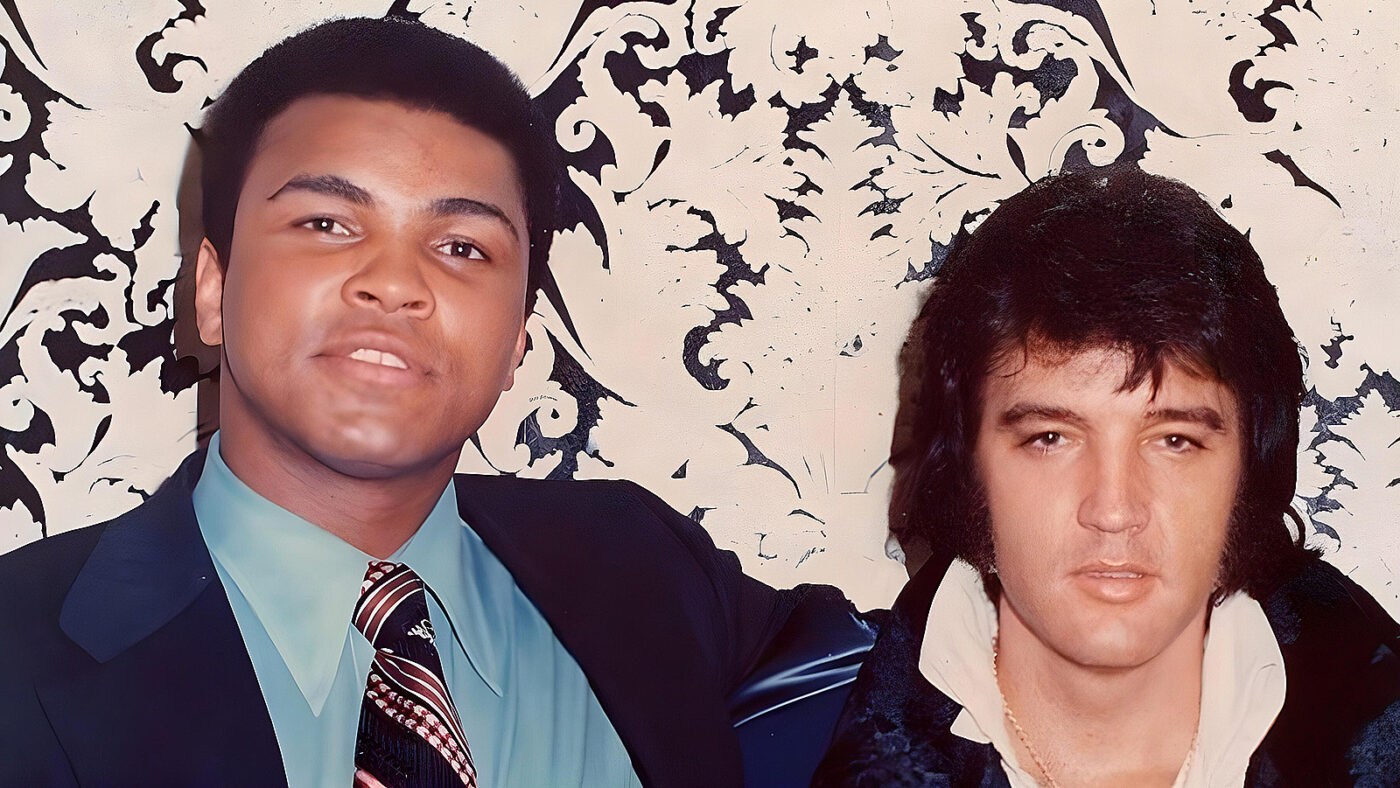 Elvis und Muhammad Ali 1973