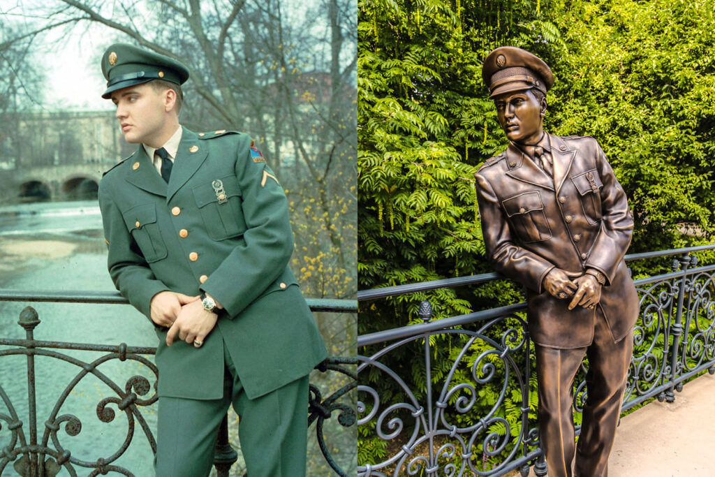 Elvis-Presley-Statue in Bad Nauheim