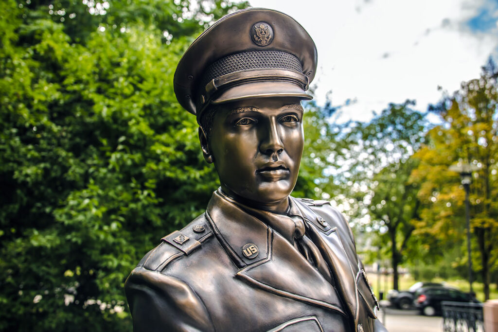 Elvis-Presley-Statue in Bad Nauheim