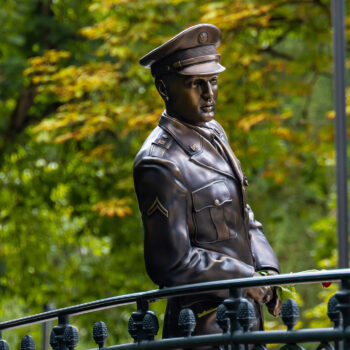 Elvis-Presley-Statue in Bad Nauheim