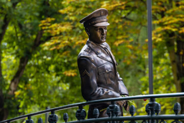 Elvis-Presley-Statue in Bad Nauheim