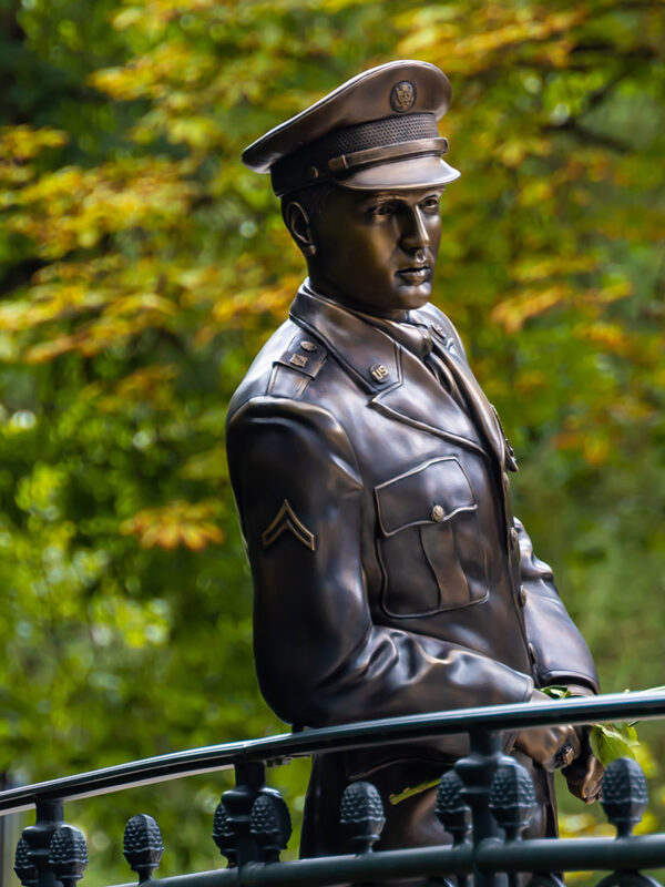 Elvis-Presley-Statue in Bad Nauheim