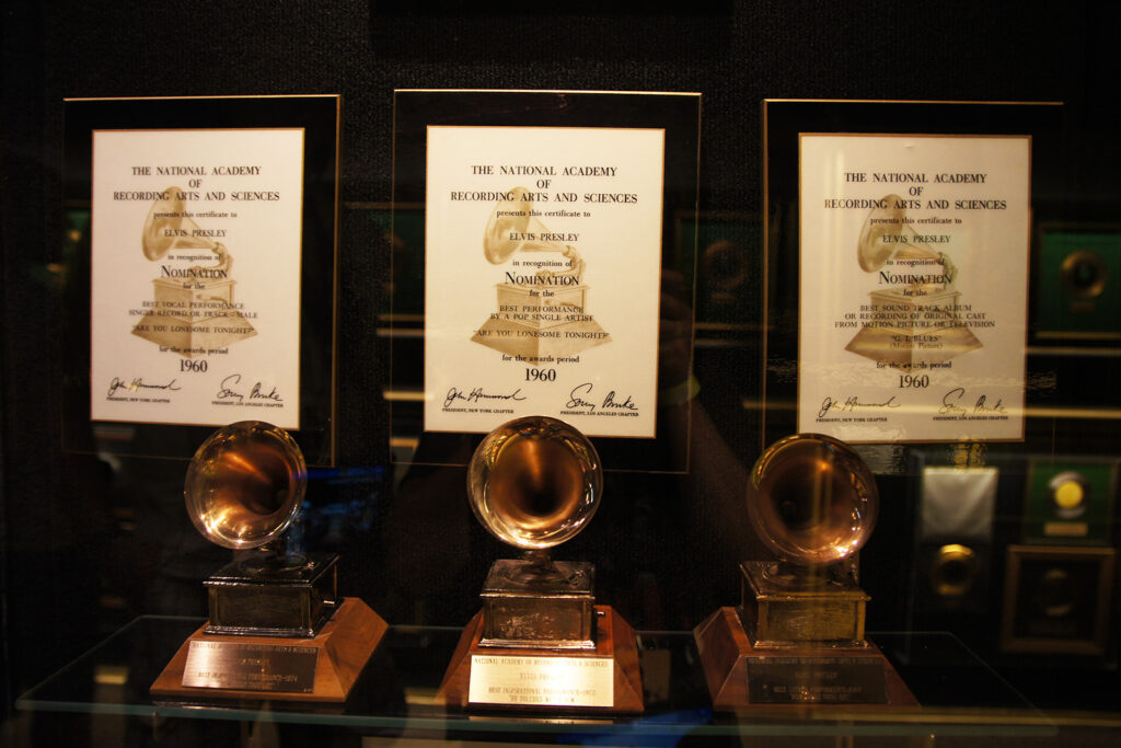 Die drei Grammy-Awards von Elvis Presley