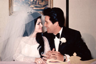 Hochzeit Elvis und Priscilla Presley 1967