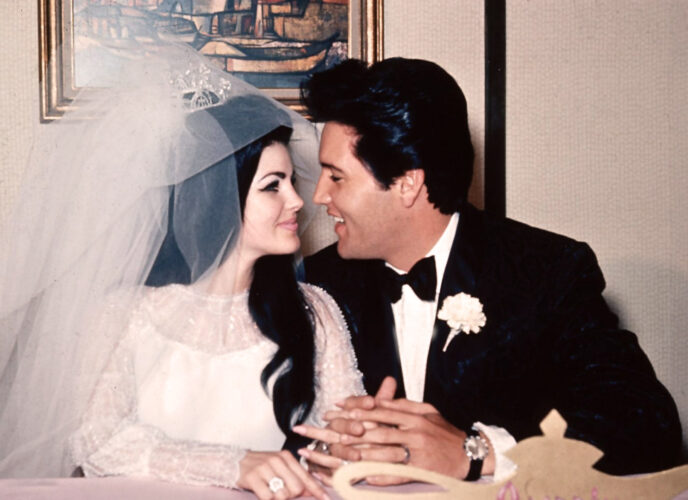 Hochzeit Elvis und Priscilla Presley 1967