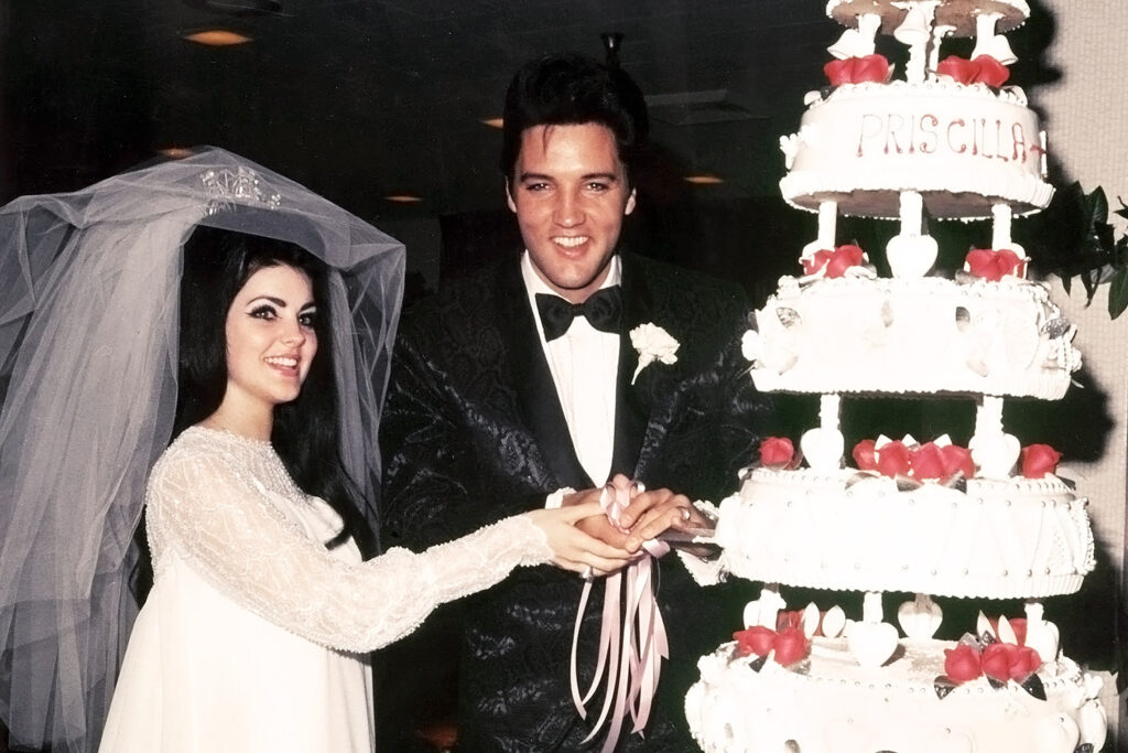 Hochzeit Elvis und Priscilla Presley 1967