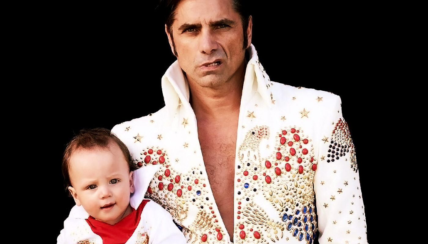 John Stamos mit Sohn Billy im Elvis-Outit