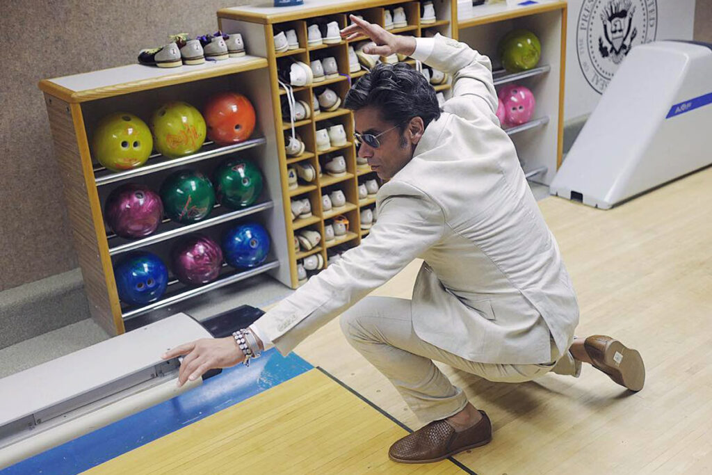 John Stanos beim Elvis-Bowling