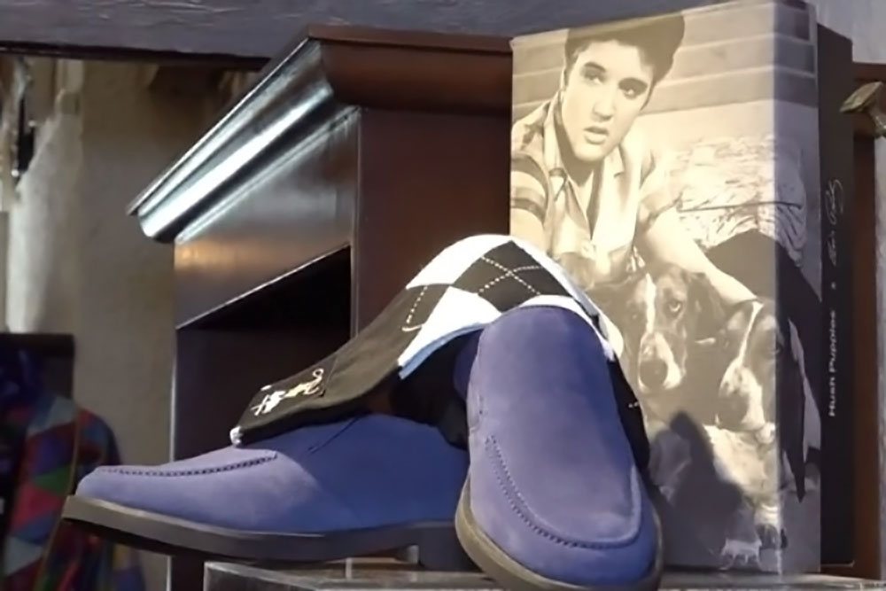 Die "Clothier-To-The-King"-Kollektion von Lansky Bros. vereint originalgetreue Reproduktionen von Elvis Presleys legendärem Stil mit neu interpretierten Designs, inspiriert vom Charme der 1950er Jahre