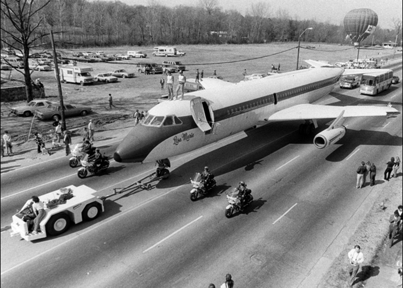 Der Elvis-Jet Lisa Marie kehrt im Jahr nach Graceland zurück