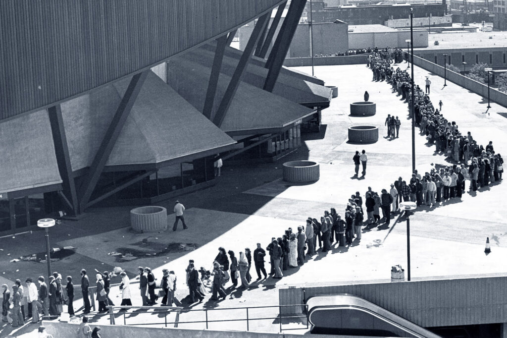 Market Square Arena Indianapolis Tickets 26. Juni 1977