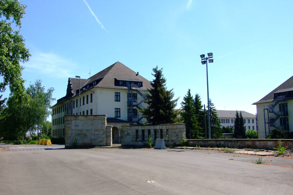 Die Ray-Barracks in Friedberg nach ihrer Schließung im Jahr 2011