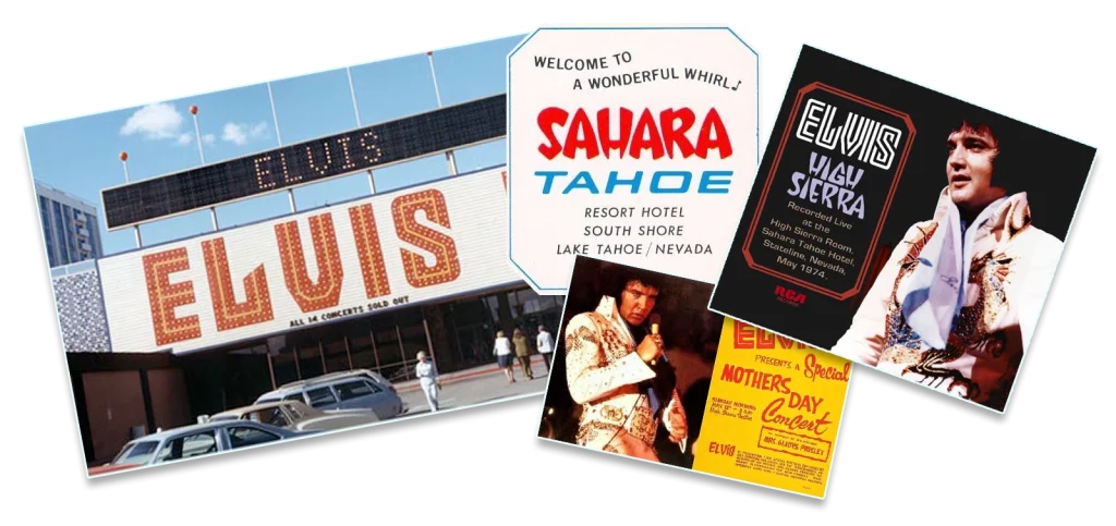 Sahara Tahoe Hotel, Elvis Presley