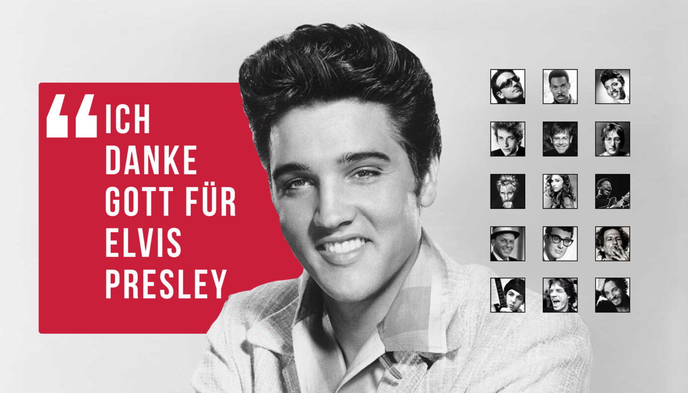 Zitate über Elvis Presley